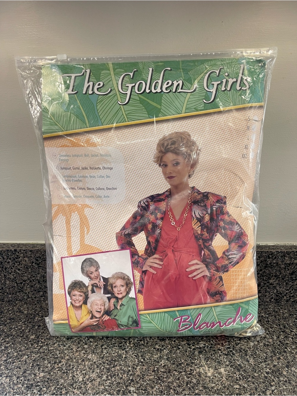 The Golden Girls Blanche Floral Blazer - Pink/Coral